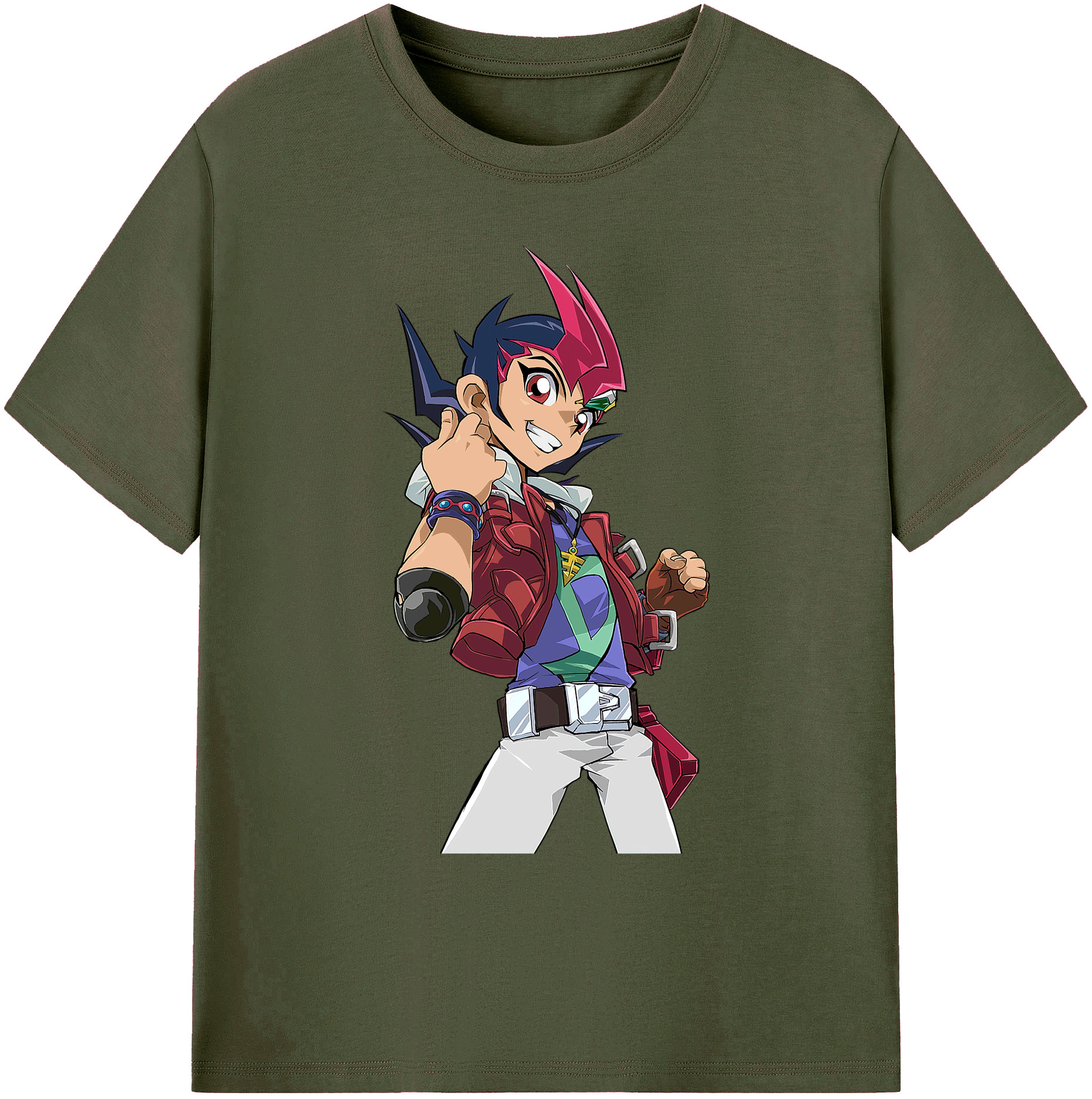 遊☆戯☆王 Yu-Gi-Oh! 綿100％ メンズ半袖Tシャツ｜肌触りやわらか＆通気性